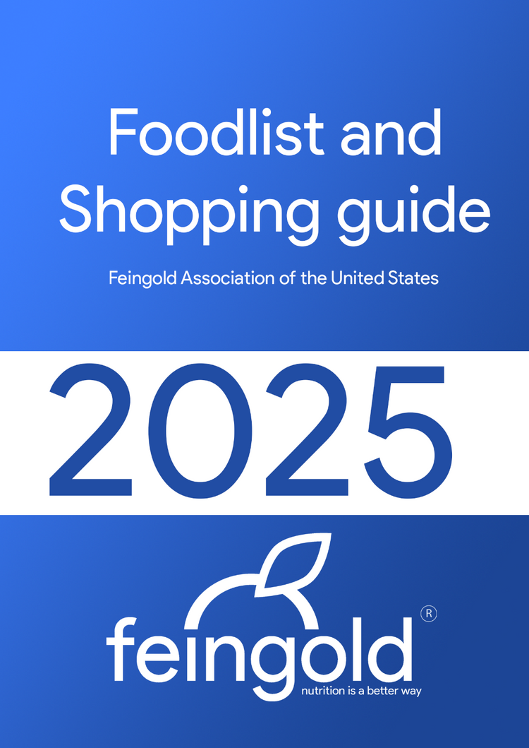 2025 Foodlist and Shopping Guide - PDF  4 books per year