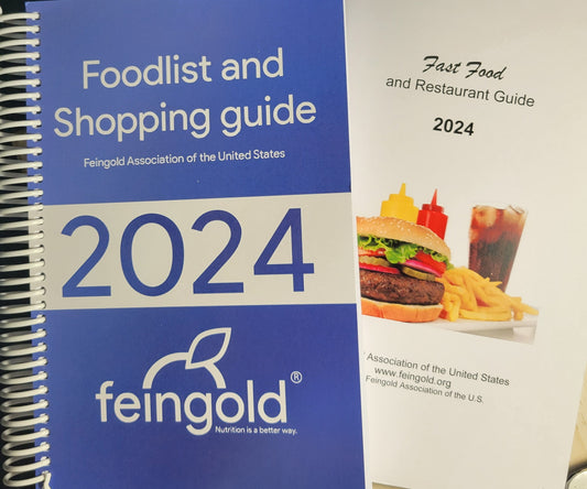 2024 Foodlist and Fast Food Guide Set-Paper