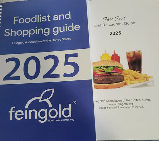 2025 Foodlist and Fast Food Guide Combo-Paper