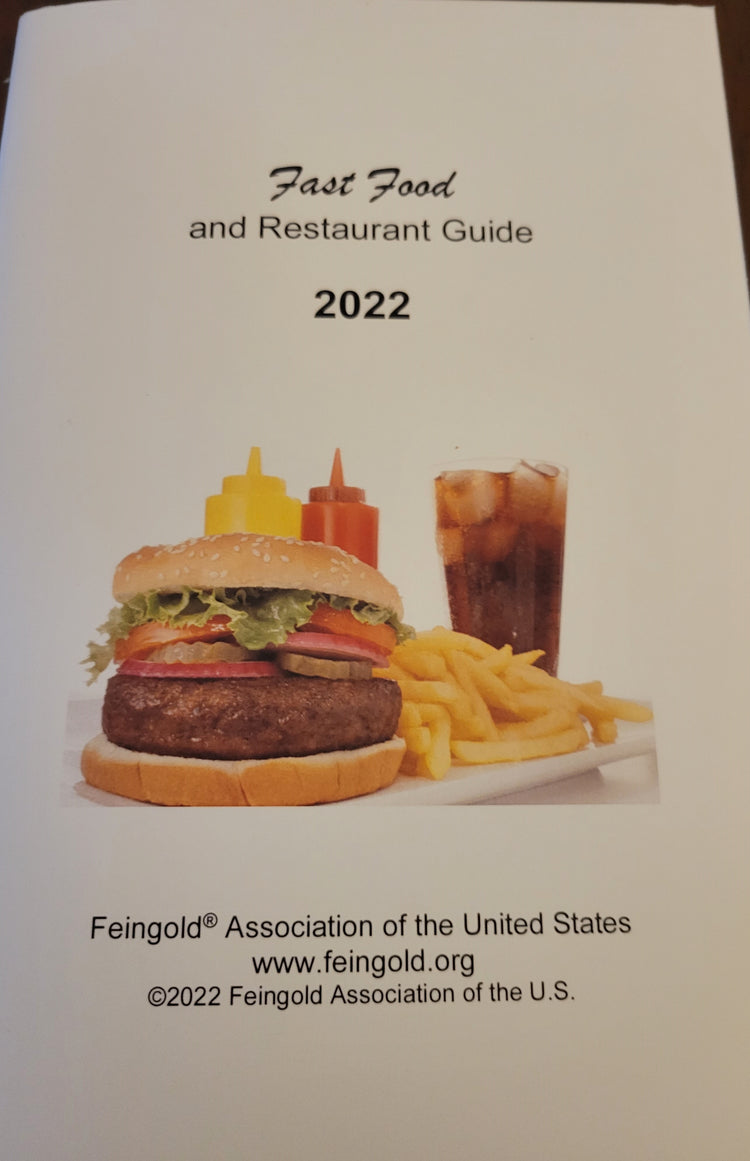 SALE  50% off 2022 Fast Food Guide - Paper